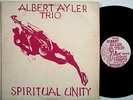 ALBERT AYLER Spiritual Unity ESP LP mono silkscreen cvr
