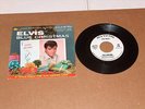 Elvis Presley 45 Record 447-0720 Blue Christmas PROMO