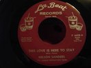 Northern Soul Nelson Sanders This love  is here 45