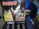 THE UNDEAD Act Your Rage LP Misfits PUNK BLUE VINYL LTD