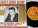 Lonnie Lee Lonnie's Golden Record EP 1960 Lee Gordon EX