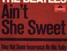 Beatles German 45 Ain't she sweet Polydor 52317 Germany
