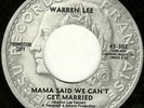 Warren Lee-Mama Said We Can't Get Married-Northern Soul
