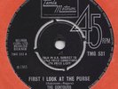 The Contours - First I Look At The Purse, UK  TMG 531