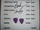 WASP DOUG BLAIR GUITAR PICK BLACKIE LAWLESS SIGNED LIST