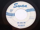 THE BEATLES She Loves You - I'll Get You BLUE SWAN Hear
