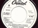 Beatles SGT PEPPER Mono/ Stereo Promo 45 in MINT