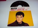 ELVIS PRESLEY Judy / There's Always Me PS 45