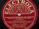 78RPM MARLENE DIETRICH ICH BIN VON KOPF BIS FUSS AUF ..