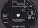 The Originals - Good Night Irene, UK  TMG 592