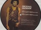 MICHAEL JACKSON  RARE 1978 PICTURE DISC YOU CANT WIN