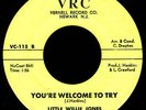 Rare Northern Soul Funk 45 LITTLE WILLIE JONES on VRC