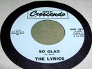 THE LYRICS So Glad 45 Northern Soul NM Listen