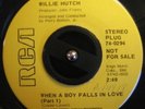 WILLIE HUTCH When A Boy Falls In Love NORTHERN SOUL
