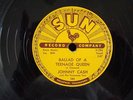 Johnny Cash  Orig SUN 283 78 Ballad of a Teenage Queen