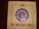 Elvis Presley Heartbreak Hotel Purple/Gold HMV 7M 385