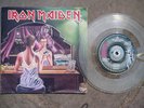 Twilight Zone  -  Iron Maiden -  Rare clear vinyl - EMI