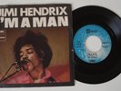 JIMI HENDRIX I'm A Man STATESIDE EMI PS 45 Italy