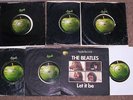 THE BEATLES 6 X ORIGINAL SINGLES + SLEEVES