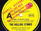 ROLLING STONES - OZ Promo 45 - Time is on my side