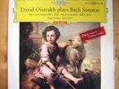 D OISTRAKH H PISCHNER Bach Sons 5 & 6 1st iss FAC SEAL