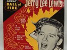 JERRY LEE LEWIS GREAT BALL OF FIRE EPA-107 SUN LABEL 45