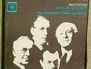 Col LP Set BEETHOVEN QUARTETS Budapest String Violin