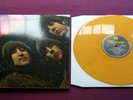 Beatles RUBBER SOUL SCARCE ORANGE MARBLE VINYL LP