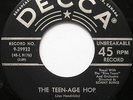 KAY BROWN Teen-age hop RARE Female Vocal '56 CANADA 45