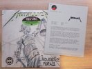 Metallica And Justice For All PROMO 2LP w/bio rare
