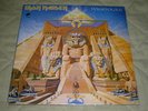 IRON MAIDEN powerslave LP COLOMBIAN RARE DIFF. COVER