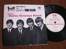 Beatles Fan Club 1964 Flexi Christmas Record/Pic. Cover