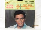 Elvis Promo on RCA 447-0618-NM, & Picture Sleeve VG