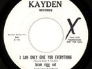 BRAM RIGG SET-'I CAN ONLY GIVE YOU EVERYTHING' LISTEN