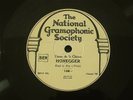 Honegger Bach Flute Rene le Roy Gramophonic Soc. 78rpm