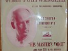 FURTWANGLER / BEETHOVEN SYMPHONY NO 3. HMV ALP 1060