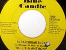 rare Soul Funk 45 WILLIE & ANTHONY sugar BLUE CANDLE