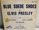 ELVIS PRESLEY blue suede shoes EPA 747 promo EP + PS
