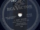 ELVIS PRESLEY - I GOT STUNG - RARE 78 RPM - LATE 1958