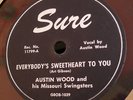 WESTERN SWING 78 RPM / AUSTIN WOOD ON SURE # 11799
