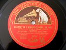 BUDAPEST STRING QUARTET Hmv 1863 3x78rpm Set MOZART