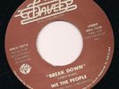 We The People Way To LA Break Down Davel 45 Record