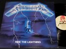 METALLICA RIDE THE LIGHTNING ORIGINAL MFN LP W/- INNER