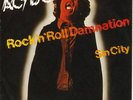 AC/DC  Rock ´n´ roll damnation/Sin city  RARE GERMAN 7