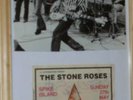 STONE ROSES SPIKE ISLAND FULLY SIGNED ORIGINAL TICKET