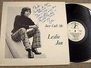 rare AUTOGRAPHED LP 'Just Call Me LESLIE JON'  (John)