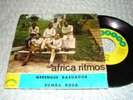 AFRICA RITMOS - Rare AFRO BEAT RUMBA Angola PS 7 \ 45