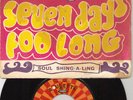 Chuck Wood - Seven Days Is To Long - V. Rare Pic Sleeve