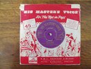 Elvis Presley. Love Me Tender. HMV POP253 Purple/Gold
