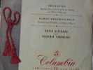OISTRAKH - YAMPOLSKY / PROKOFIEV  / COLUMBIA 33CX 1342